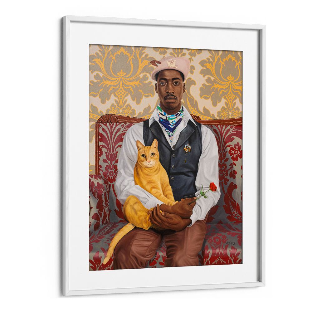 Explore THE VELVET THRONE, AFRICAN ART PAINTINGS, showcasing vibrant heritage and artistic mastery for your space.