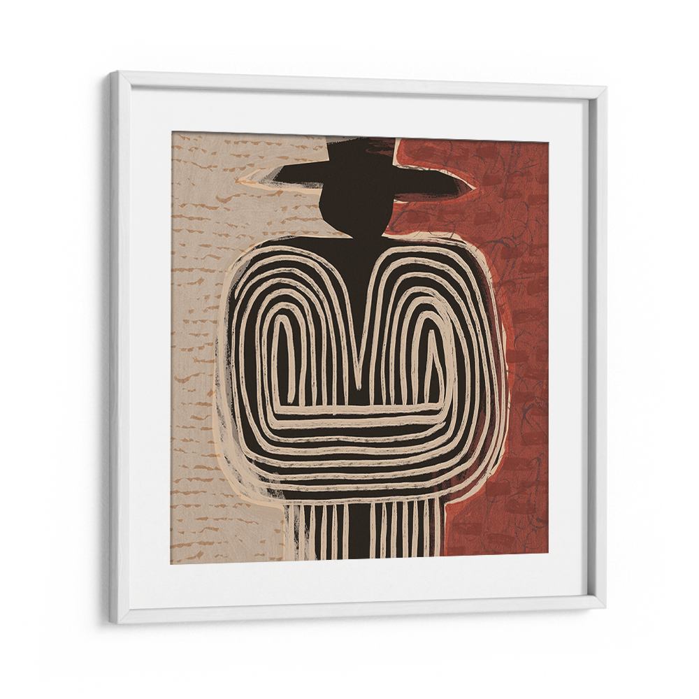 TRIBAL FIGURE WITH HAT