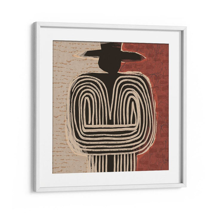 TRIBAL FIGURE WITH HAT