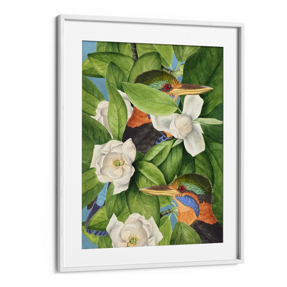 TROPICAL KINGFISHERS MAGNOLIAS