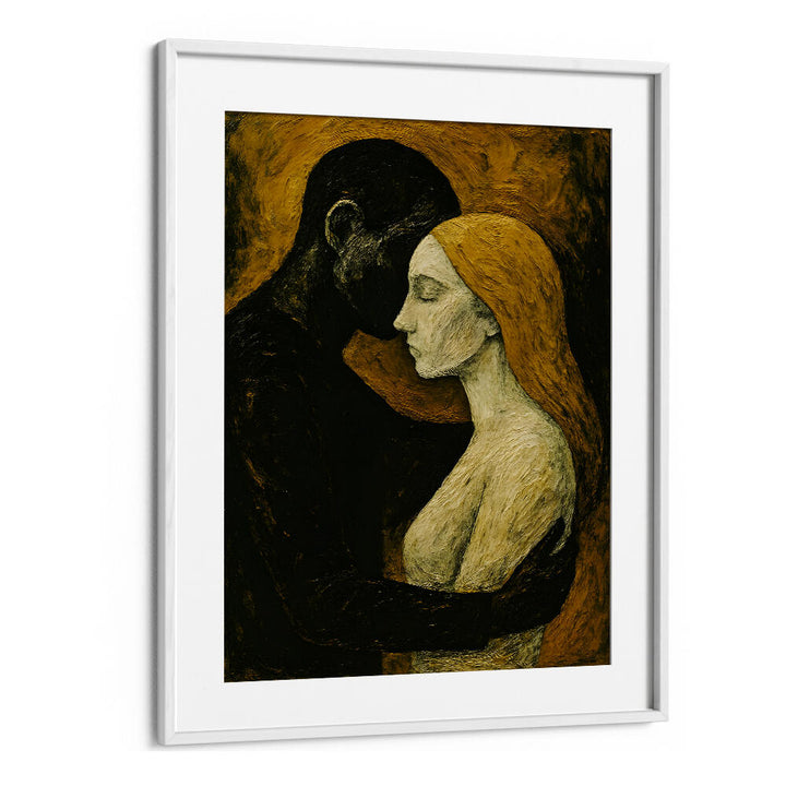 THE EMBRACE OF SHADOWS , EXPRESSIONISM PAINTINGS