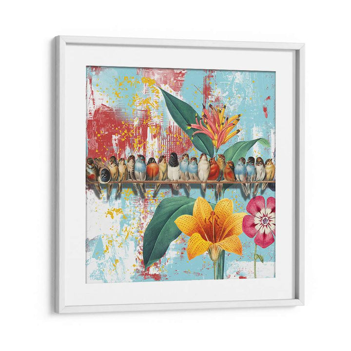 VIBRANT BIRDS AND BLOOMS