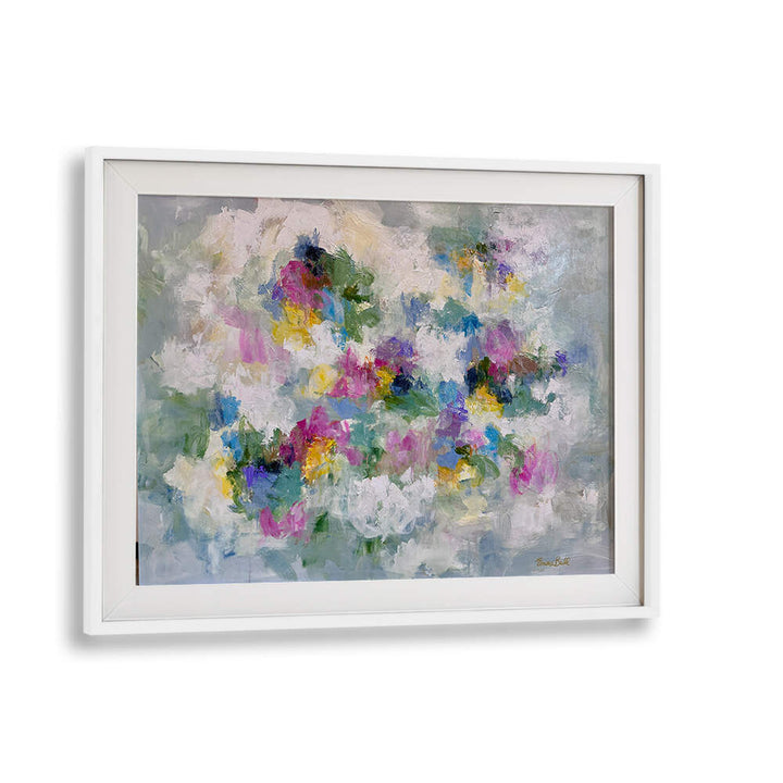VIBRANT COLORS II, ABSTRACT PAINTINGS brighten any room with a stunning blend of colors and forms for art lovers.