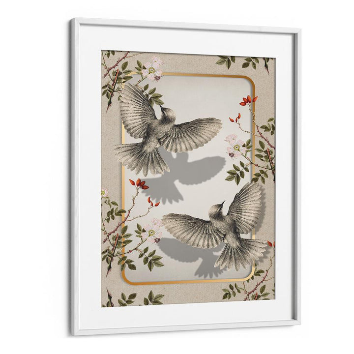 VINTAGE BOTANICAL BIRDS