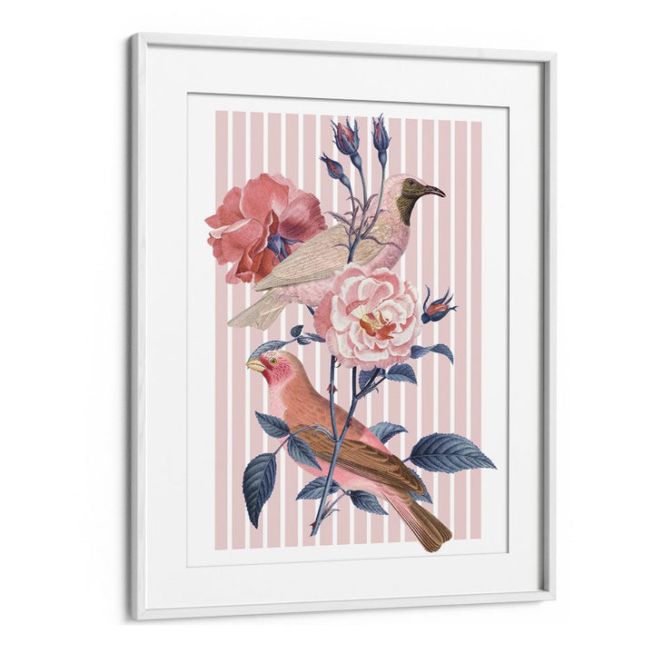 VINTAGE ROSE BIRDS