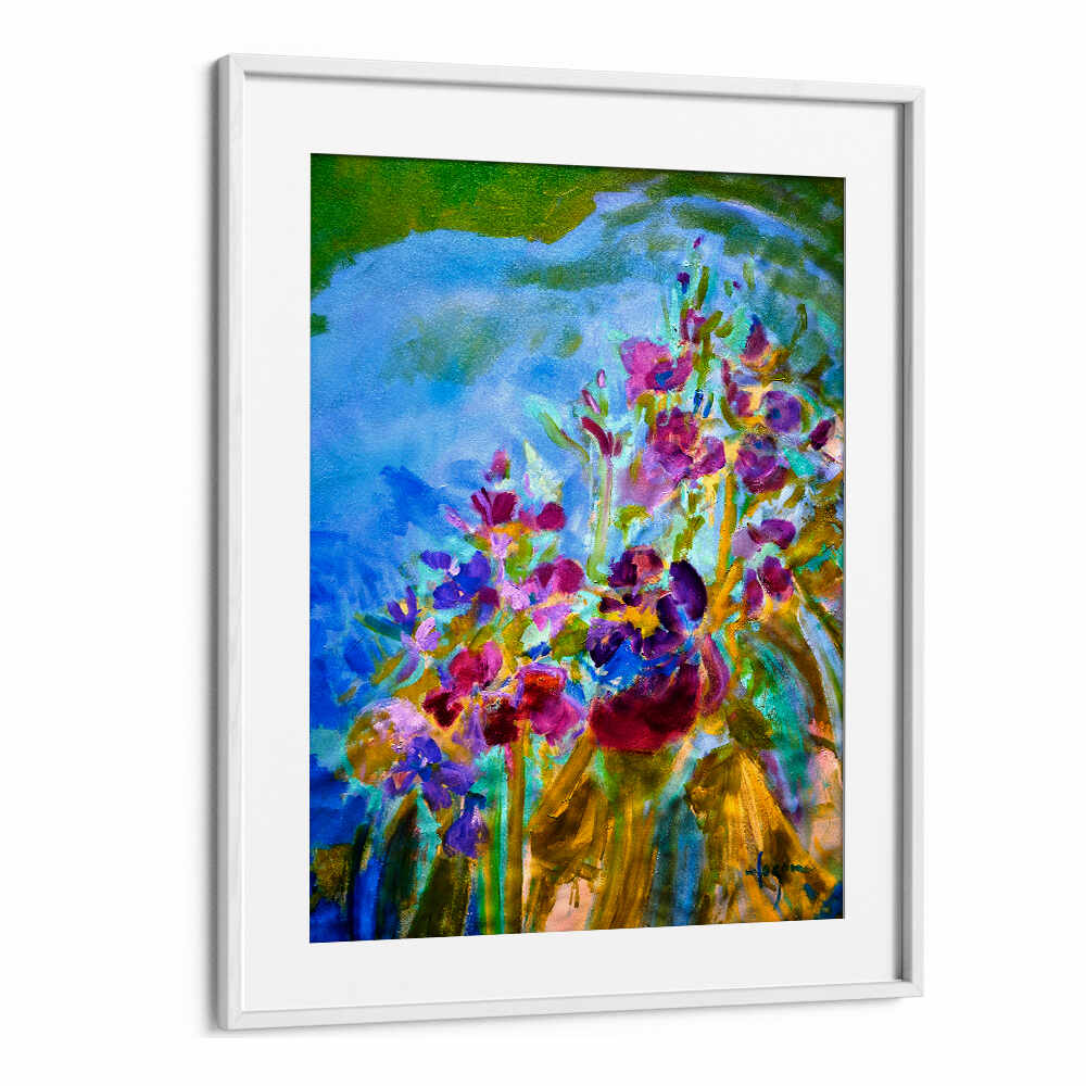 VIVID COLORS AND DELICATE PETALS III  , ABSTRACT PAINTINGS