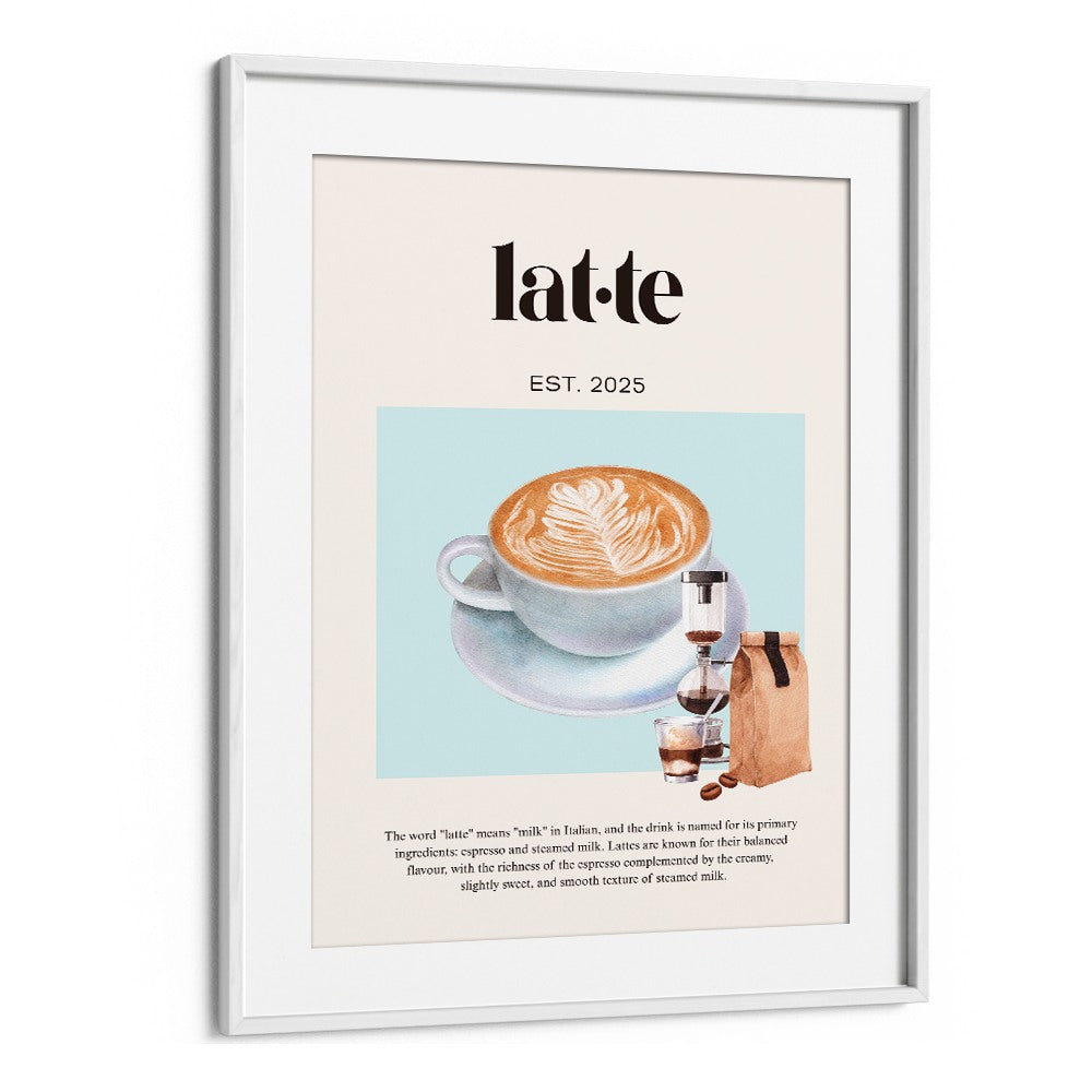 WARM LATTE ART ILLUSTRATION