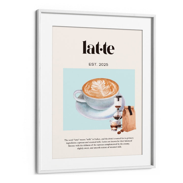 WARM LATTE ART ILLUSTRATION
