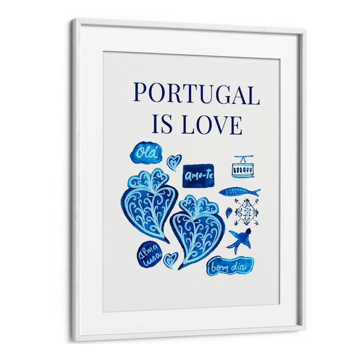 WATERCOLOR PORTUGAL LOVE