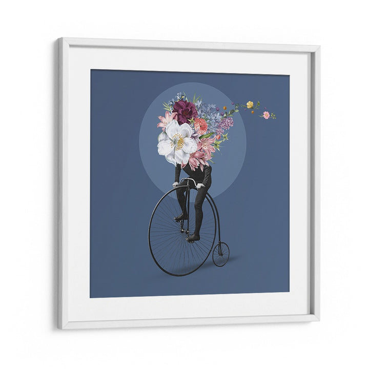 WHIMSICAL FLORAL CYCLIST