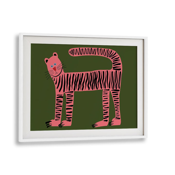 WHIMSICAL PINK TIGER