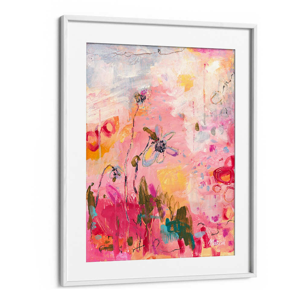 WILD FLOWER , ABSTRACT PAINTINGS