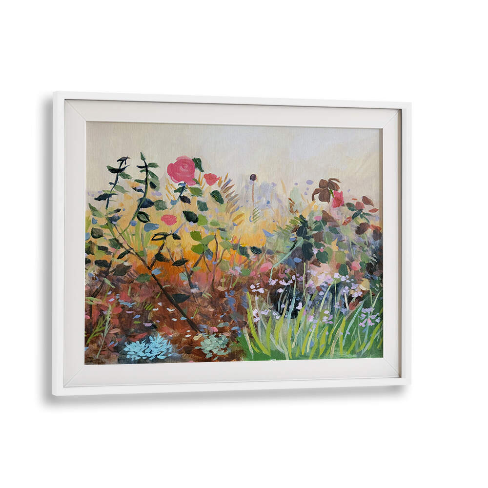 WINTER GLOW , FLORAL FLOWER PAINTINGS