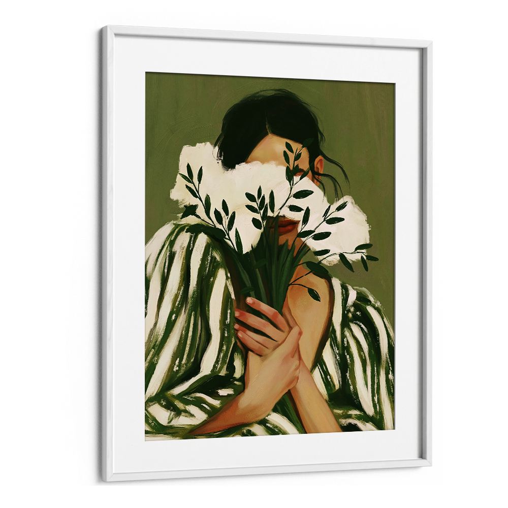 EMERALD GREEN WALL ART