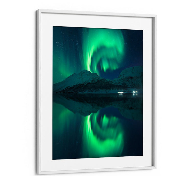 REFLECTING FAIRY VERTICAL BY STEFAN HEFELE , LANDSCAPE PHOTO PRINTS