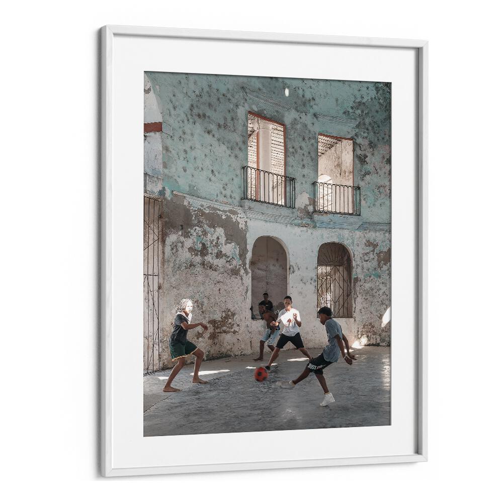 Christian Meermann painting - PLAYING SOCCER by Asianmonk