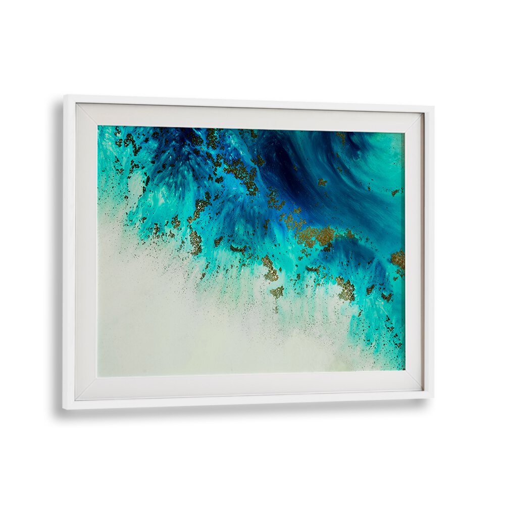 Vibrant ABSTRACT OCEAN , ABSTRACT PAINTINGS showcasing dynamic textures, perfect for enhancing any room's decor.