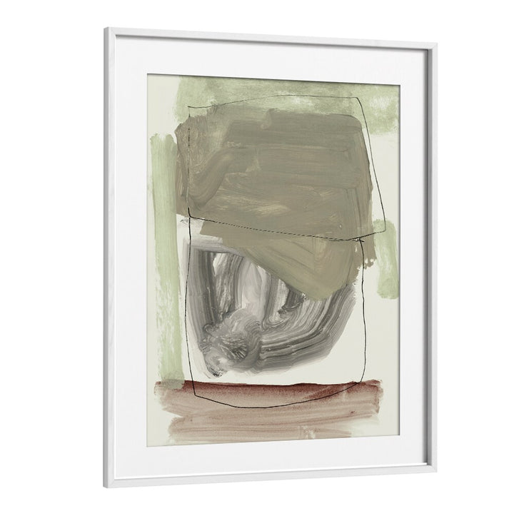 LINE AND SHAPE III, ABSTRACT PAINTINGS showcases modern acrylic art, perfect for enhancing your home decor.