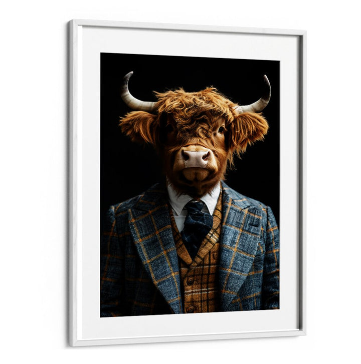 WILD SUITS - HIGHLAND CATTLE , ANIMAL PAINTINGS