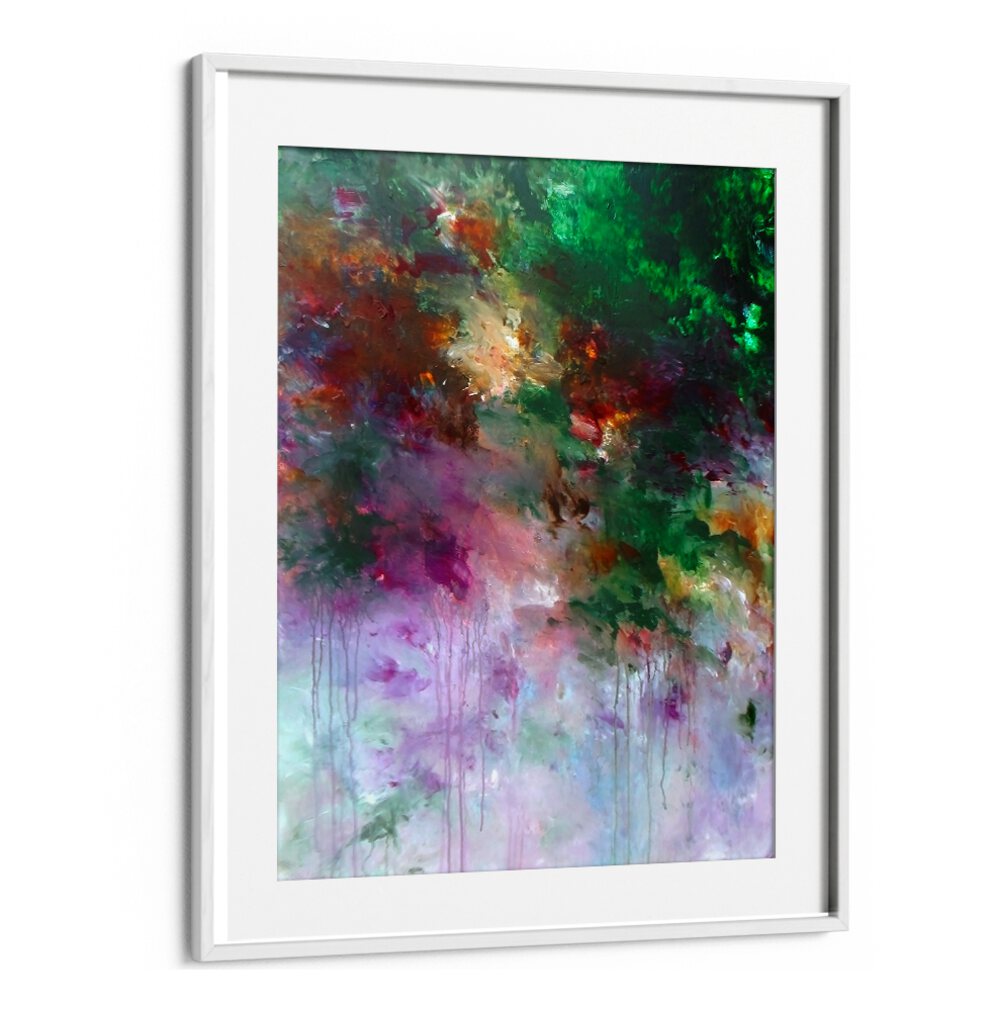 Captivating ABSTRACT DESIGN XVI, ABSTRACT PAINTINGS artwork, blending colors for a stunning modern aesthetic.