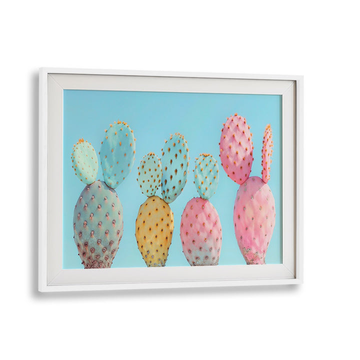 COLORFUL CACTUS  , BEACH PAINTINGS
