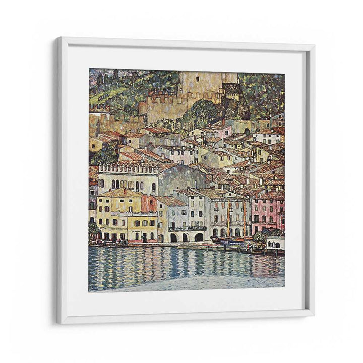 MALCESINE AM GARDASEE (1913) , VINTAGE PAINTINGS