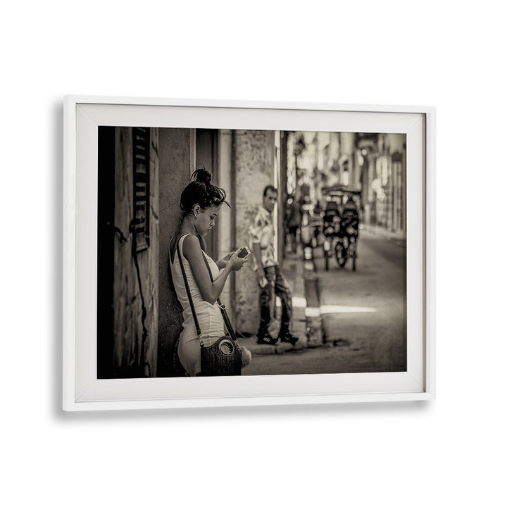 Vibrant LA HABANA STREET, PHOTOGRAPHY PRINTS showcasing daily life in Cuba's lively streets, capturing culture and character.