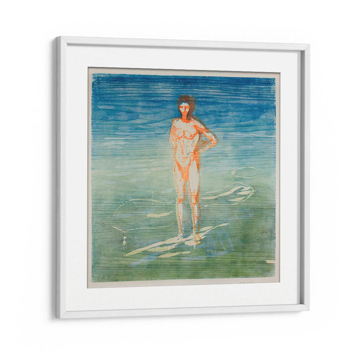 MAN BATHING (1899) , VINTAGE PAINTINGS