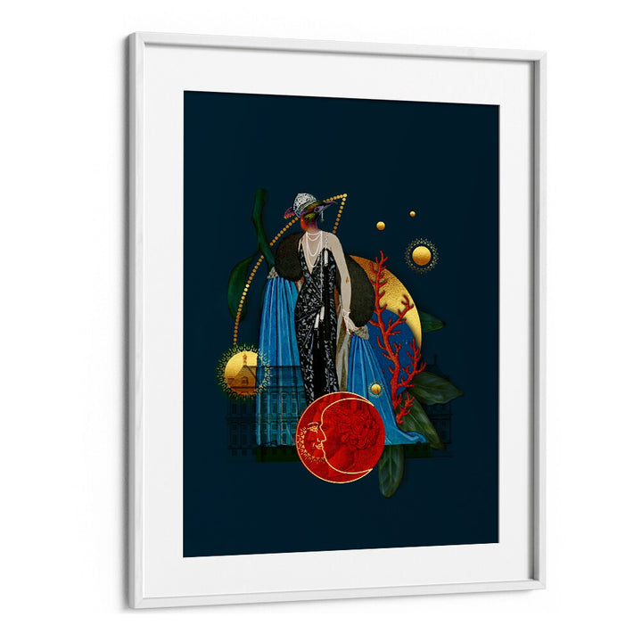 Stunning QUEEN OF THE UNDERWATER GARDENS, SURREAL ART PRINTS, showcasing enchanting aquatic beauty for your space.