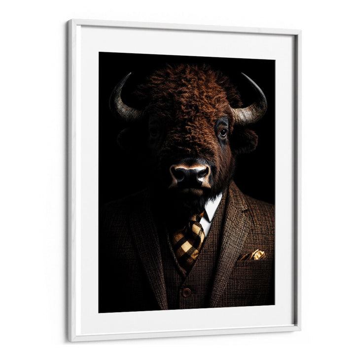 WILD SUITS - BISON , ANIMAL PAINTINGS
