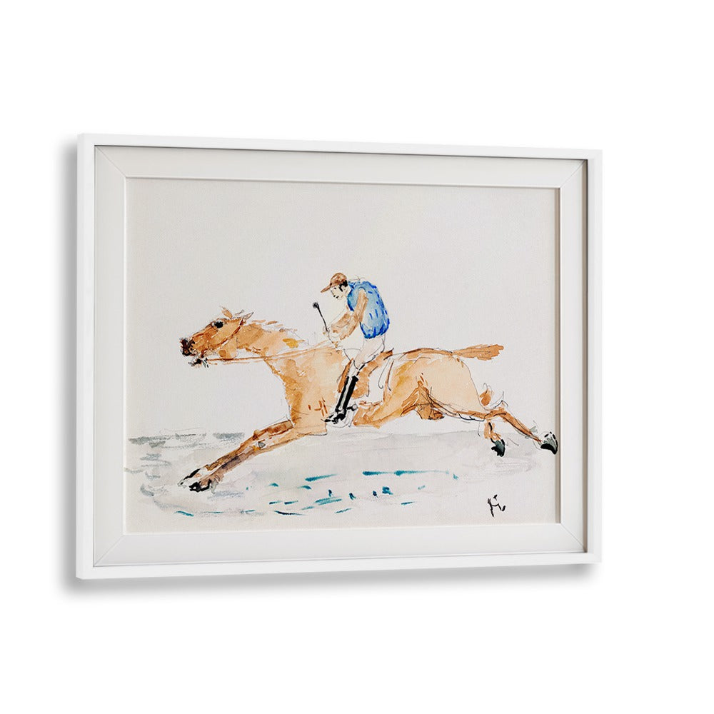 JOCKEY AU GALOP (CA.1878) , VINTAGE PAINTINGS