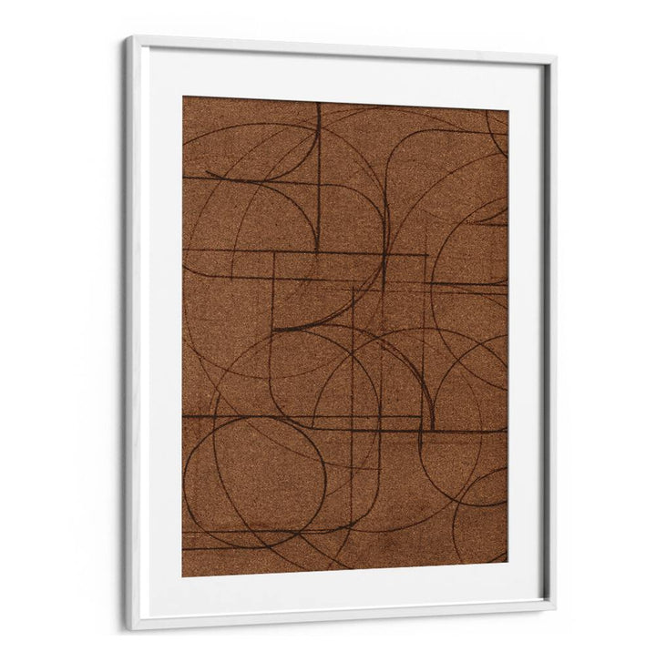 Stunning CURVED , ABSTRACT PAINTINGS in a chic frame, perfect for elevating contemporary spaces with artistry.