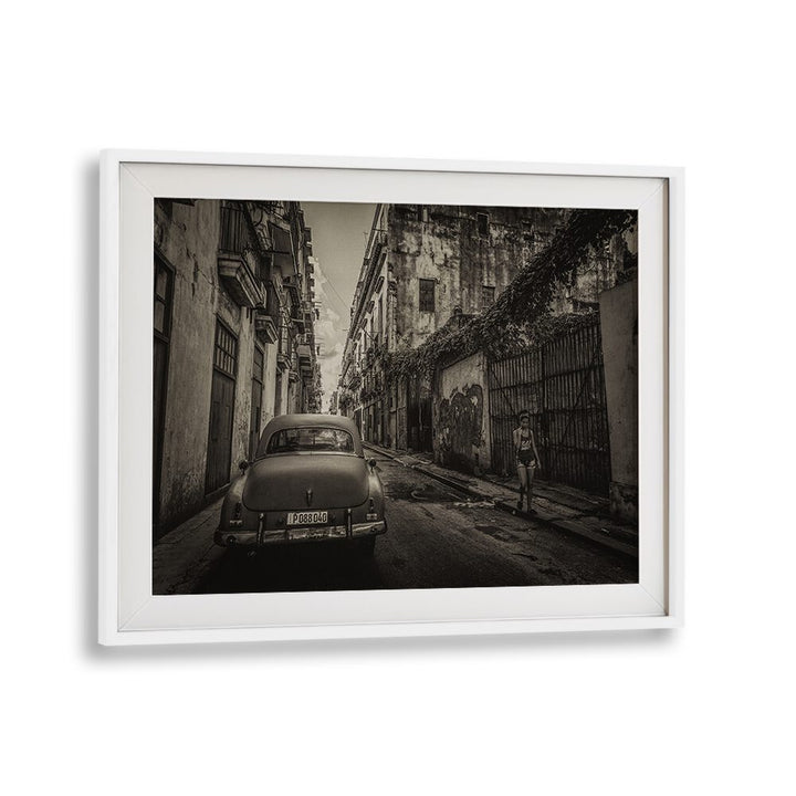 Explore urban charm with HABANA STREET II, PHOTOGRAPHY PRINTS showcasing a vintage scene and vibrant life.