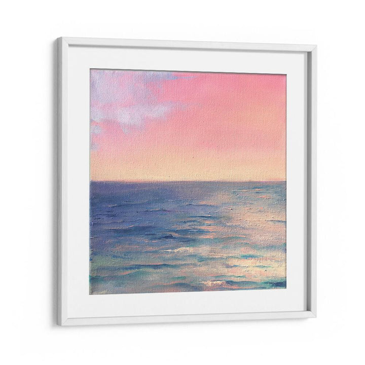 PINK SUNSET , LANDSCAPE PAINTINGS