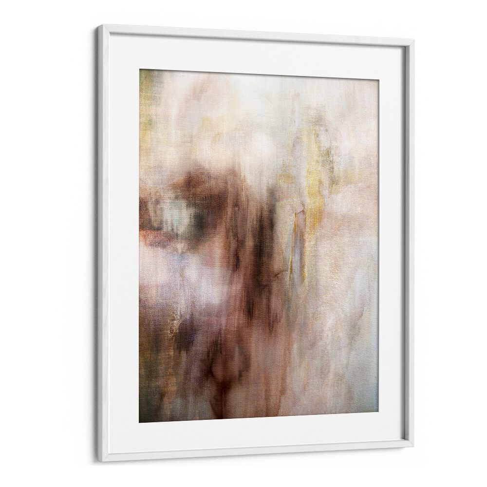 Ethereal Forms, Abstract Paintings showcase soft colors and textures, perfect for modern decor at your store.