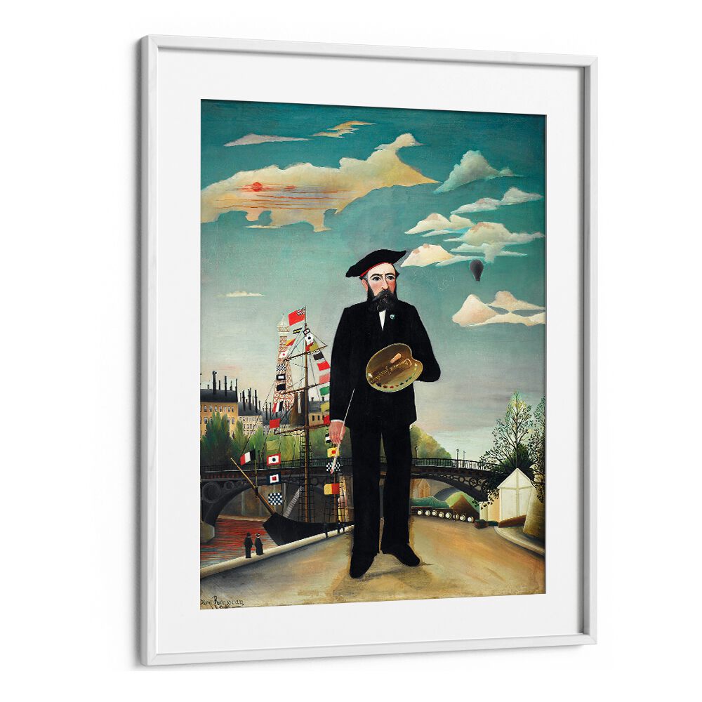 MYSELF  PORTRAIT LANDSCAPE (1890) , VINTAGE PAINTINGS