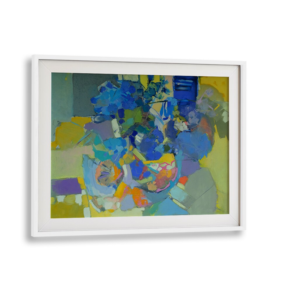 Vibrant GARDEN, ABSTRACT PAINTINGS featuring bold colors, perfect for enhancing any outdoor space or decor.