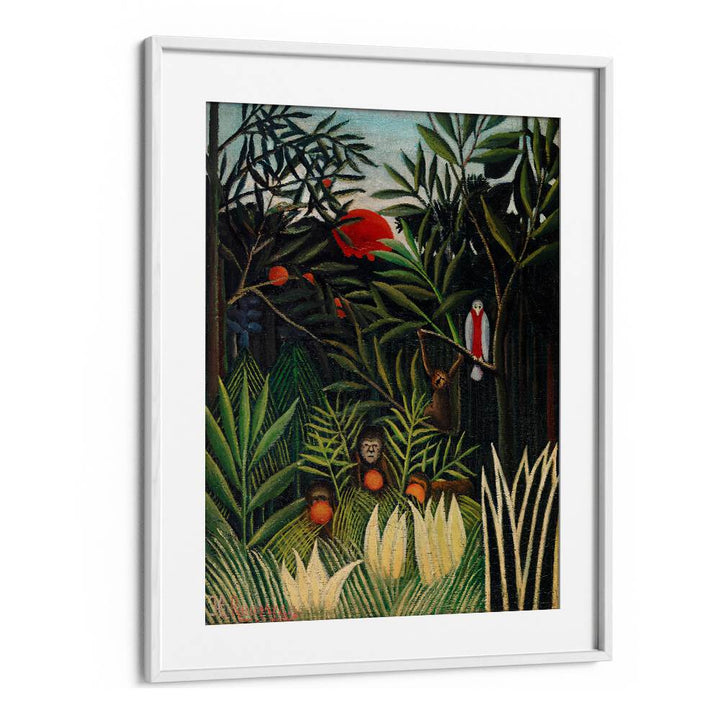 MONKEYS AND PARROT  (1905–1906) , VINTAGE PAINTINGS