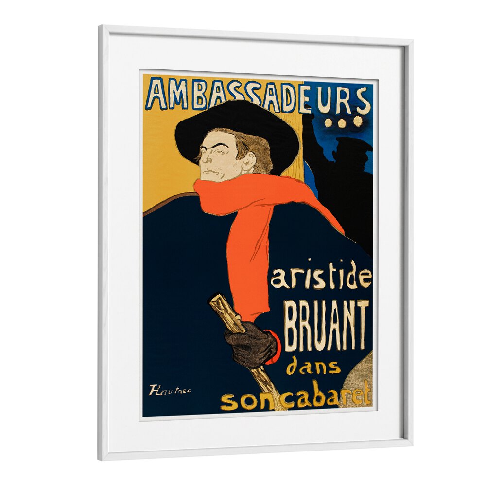 AMBASSADEURS ARISTIDE BRUANT DANS SON CABARET (1892), VINTAGE PAINTINGS