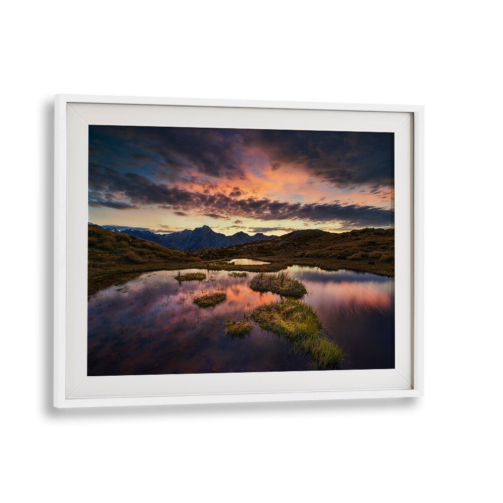 Breathtaking MORNING ILLUSION, PHOTOGRAPHY PRINTS showcasing serene landscapes for your home decor.