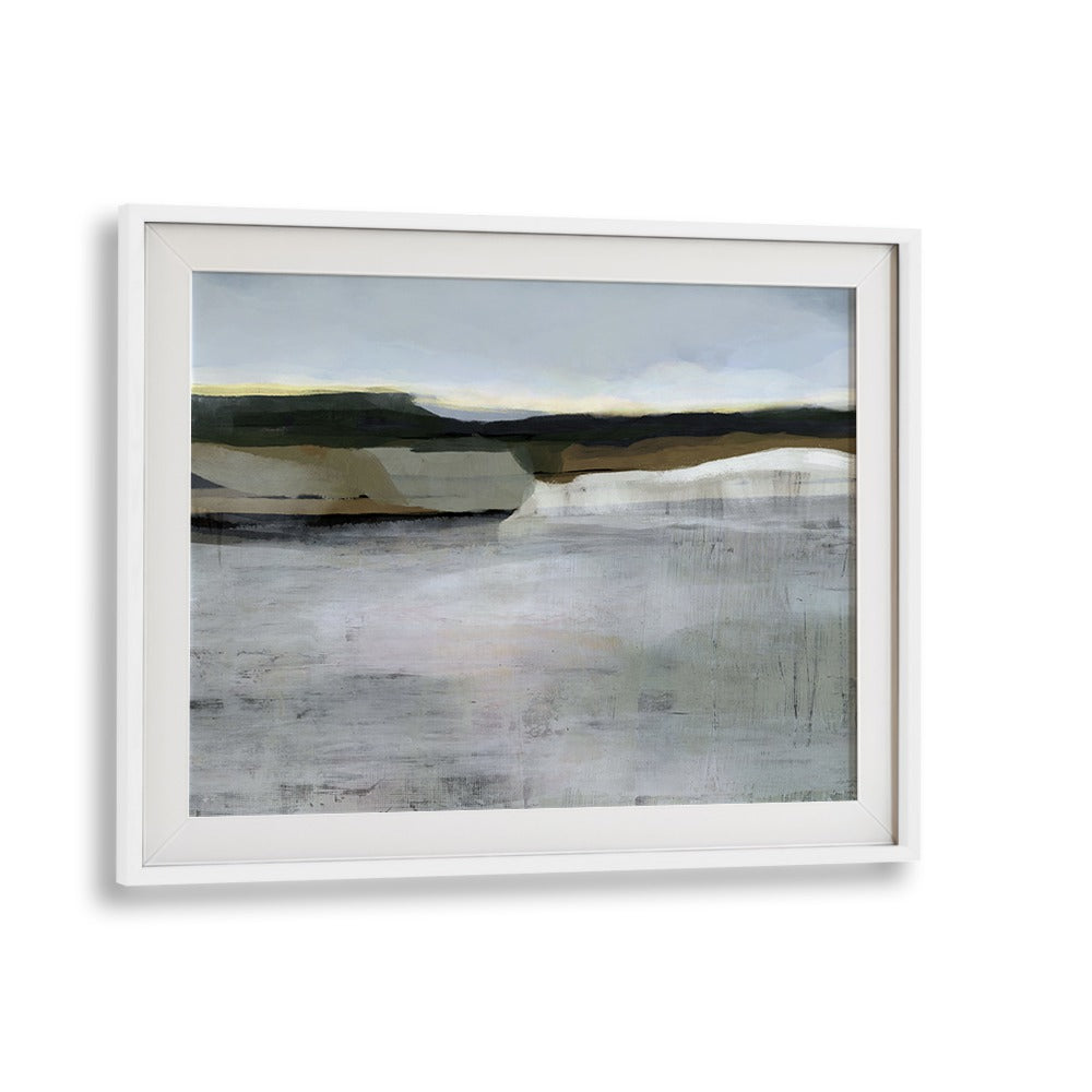 Stunning JANUARY Abstract Paintings showcase serene colors, perfect for enhancing modern living spaces.