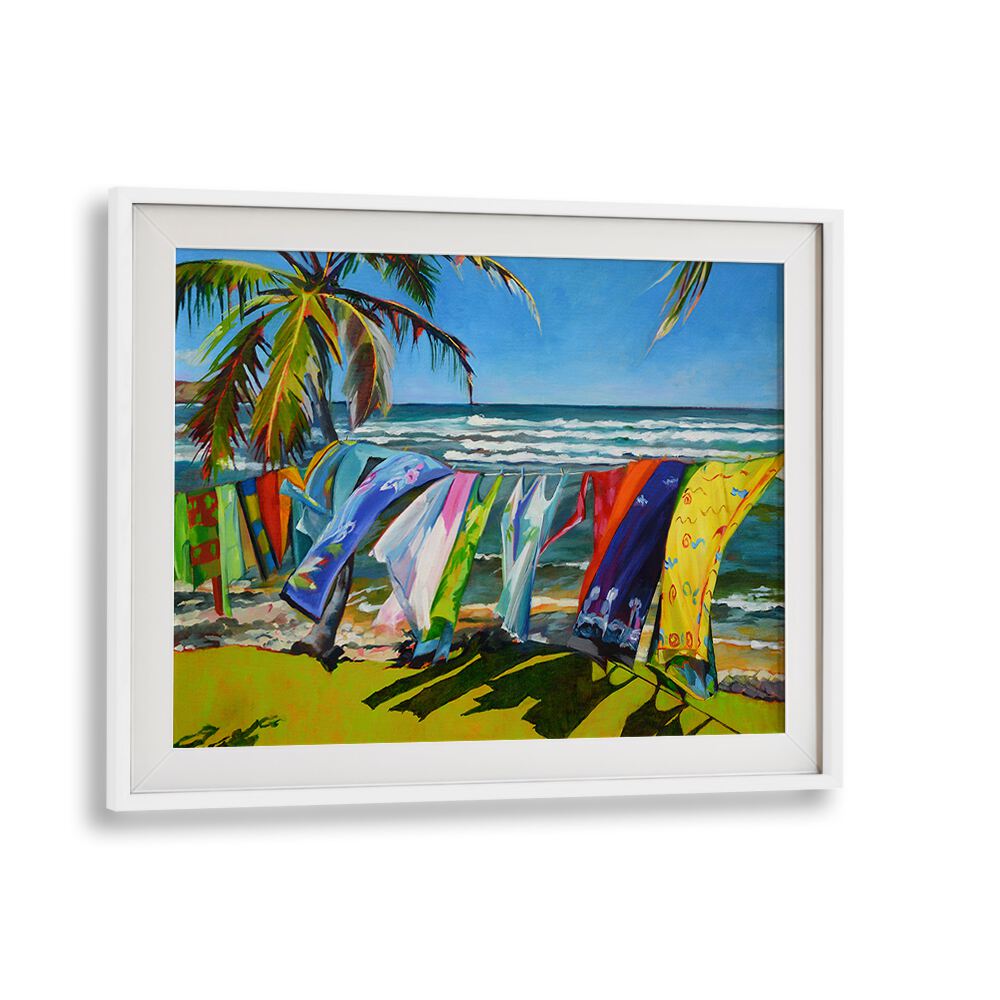 TROPICAL BREEZES , BEACH PAINTINGS