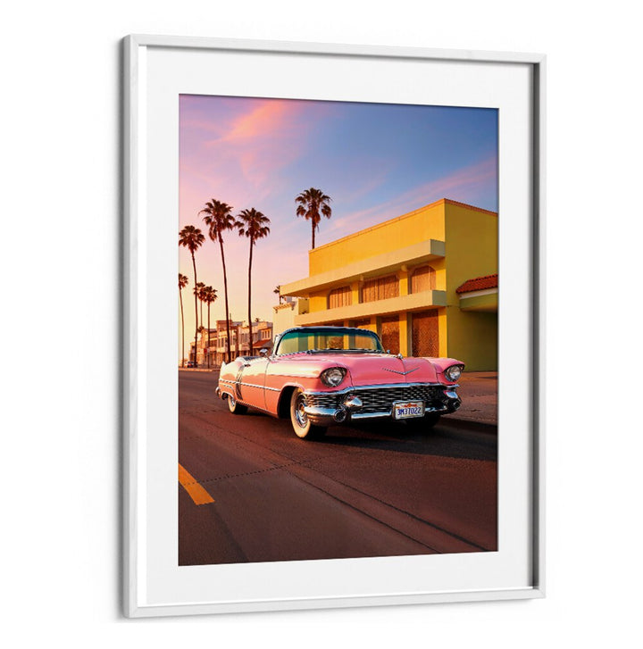 L.A PINK CADILLAC , CAR POSTERS