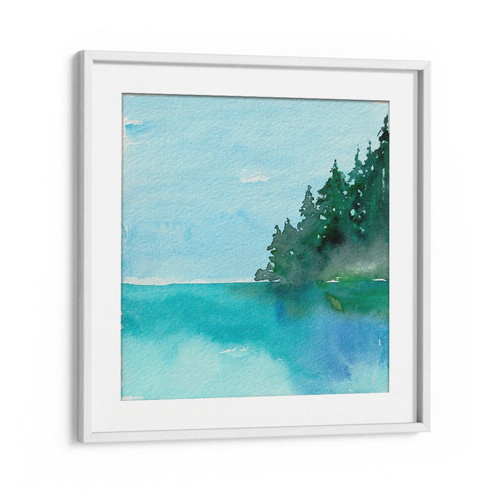ON THE LAKE , LANDSCAPE PAINTINGS