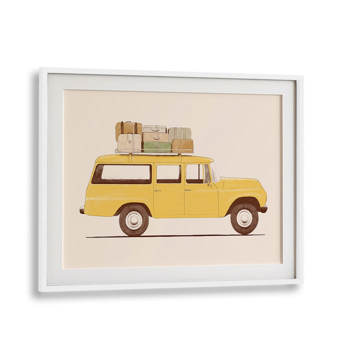 SUMMER CAR BY FLORENT BODART, AUTOMOTIVE ART PRINTS