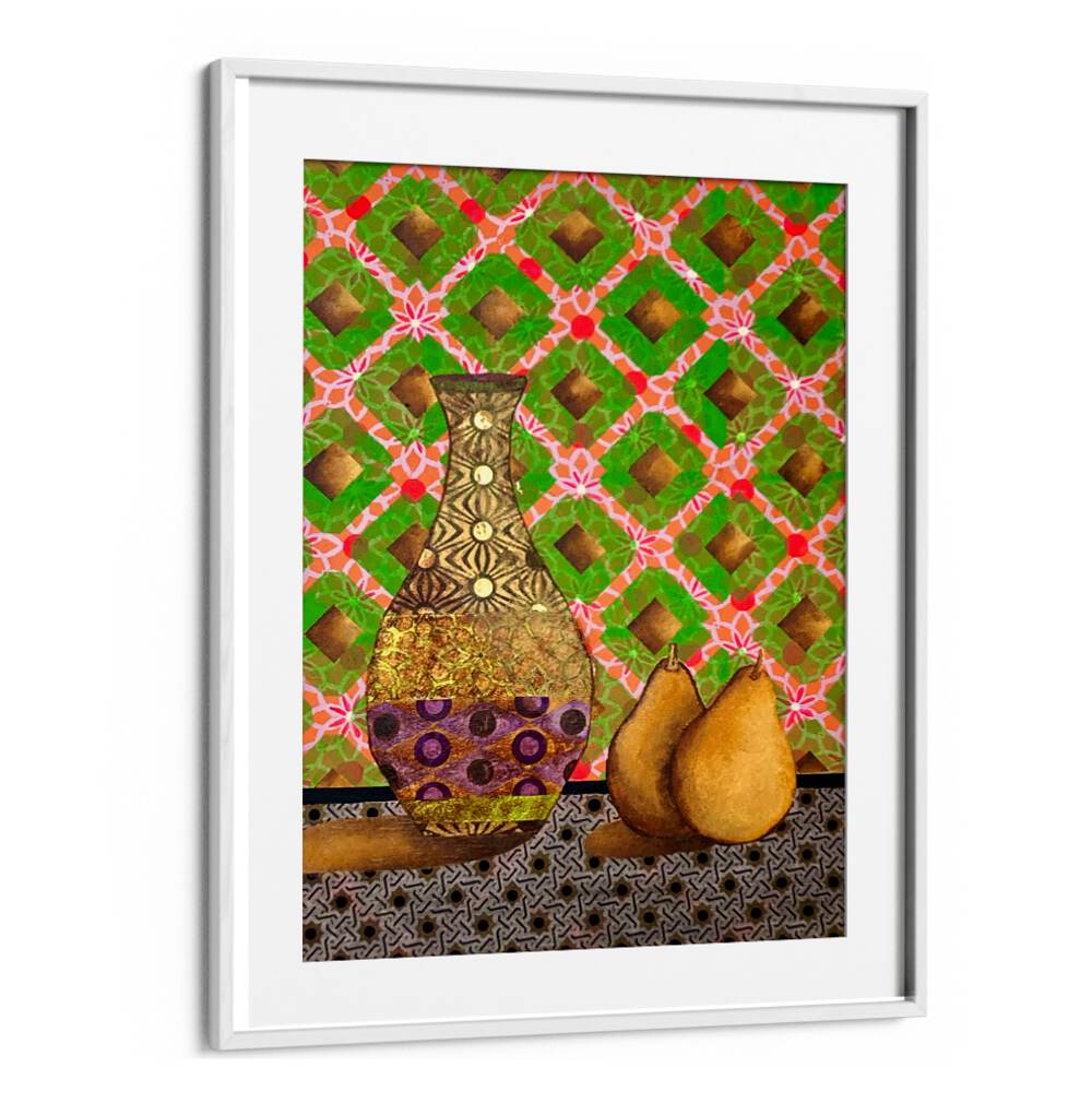 Elevate your space with AWAKENING HUES, KITCHEN POSTERS featuring vibrant colors and modern design elements.