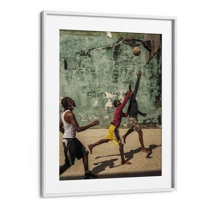 Christian Meermann painting - PLAYING BASKETBALL II by Asianmonk