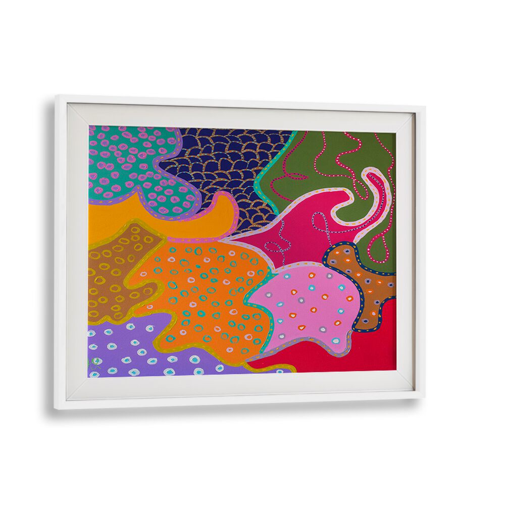 MISS CHEERFUL II , PATTERN ART PRINTS
