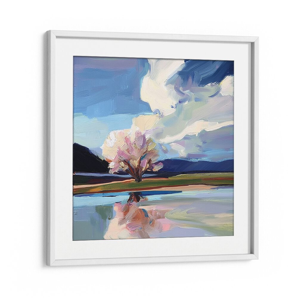 Serene art piece, TREE BY THE BEACH, captures coastal beauty and enhances your home with a calming atmosphere.