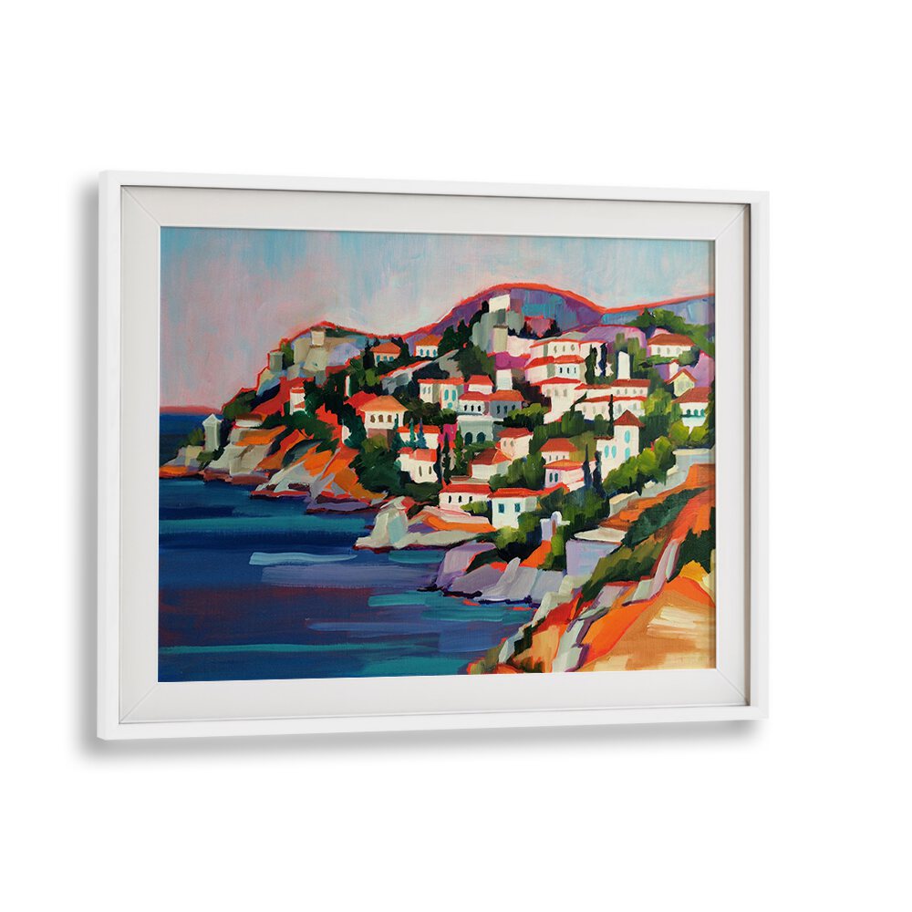 HYDRA ISLAND , LANDSCAPE PAINTINGS